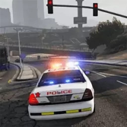 真实警车追逐-狂飙警车追捕罪犯