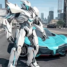 机器人开放大世界-变形机甲城市战争