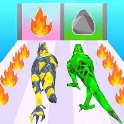 恐龙与骑士-元素收集与进化之战