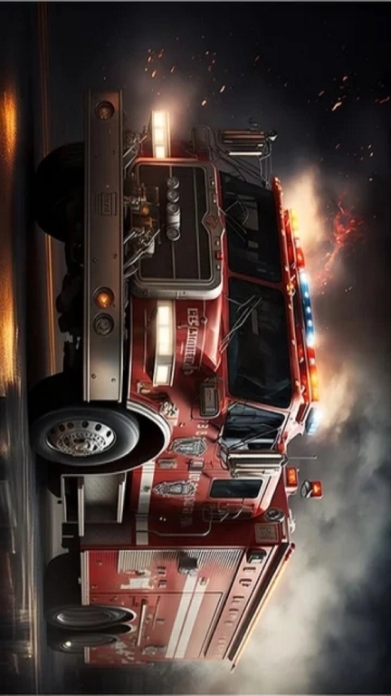 城市消防车救火-消防员模拟器