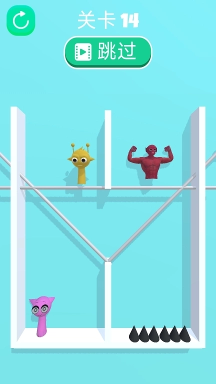 大家一起来闯关-节奏盒子拔插销