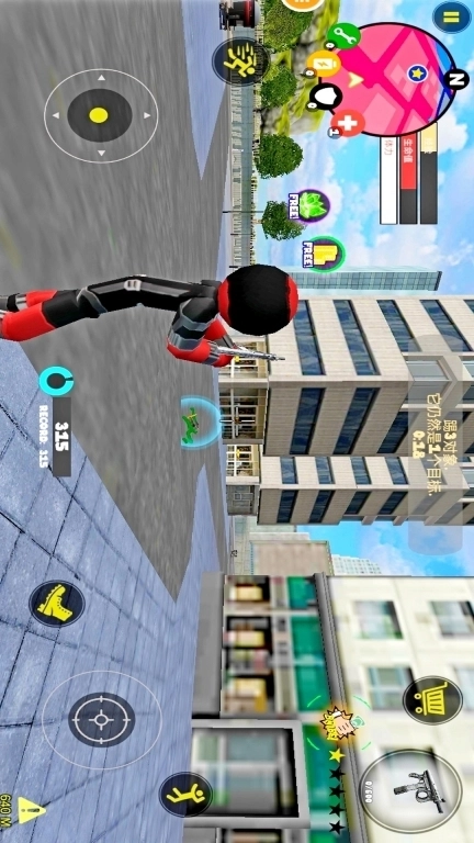 火柴人绳索英雄钢铁