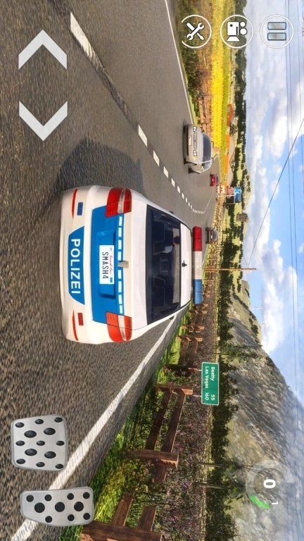 真实警车追逐-狂飙警车追捕罪犯