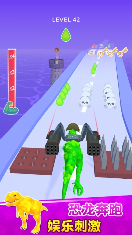 恐龙与骑士-元素收集与进化之战