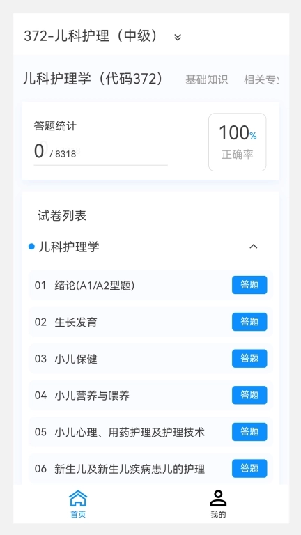 主管护师100题库