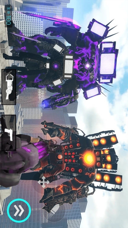 监控人英雄决战-盖瑞模组马桶人逆袭