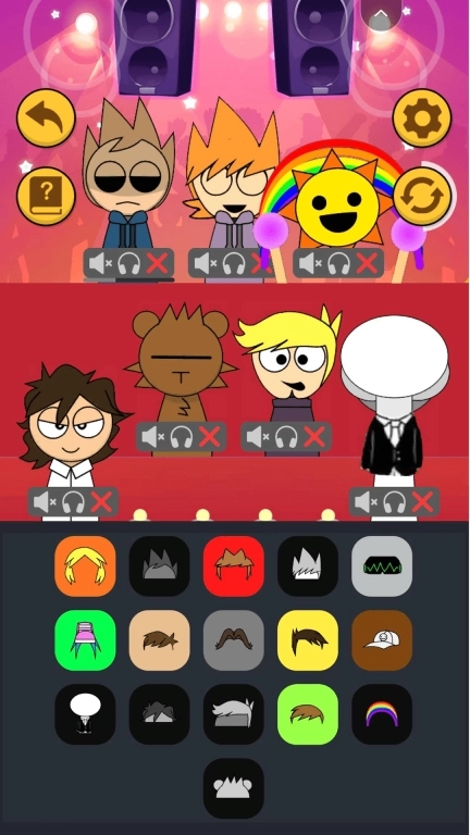 节奏盒子4-Sprunki亲亲版