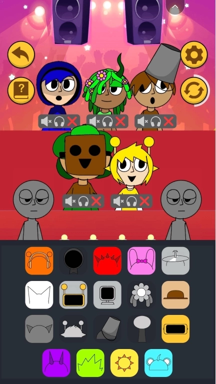 节奏盒子4-Sprunki亲亲版