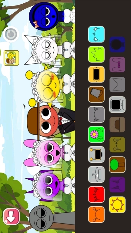 节奏盒子彩蛋-Sprunki亲吻版