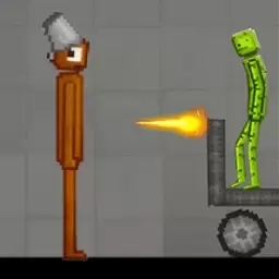 甜瓜奇妙游乐园-像素沙盒乱斗模拟