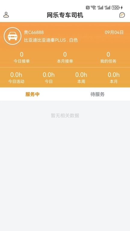 网乐专车司机端