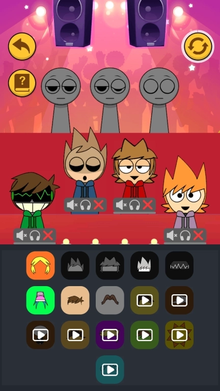 节奏盒子5阶段-Sprunki变身版