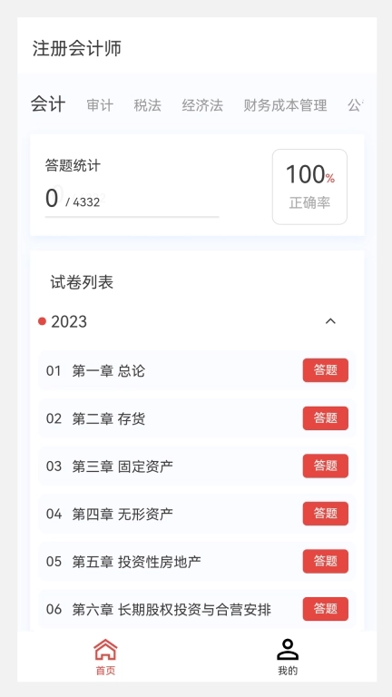 注册会计师原题库