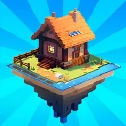 像素冒险小镇-像素城市模拟建造