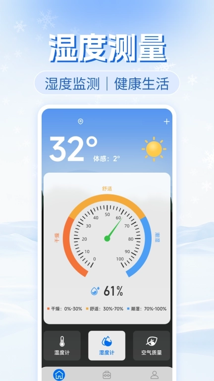 免费实时温度计