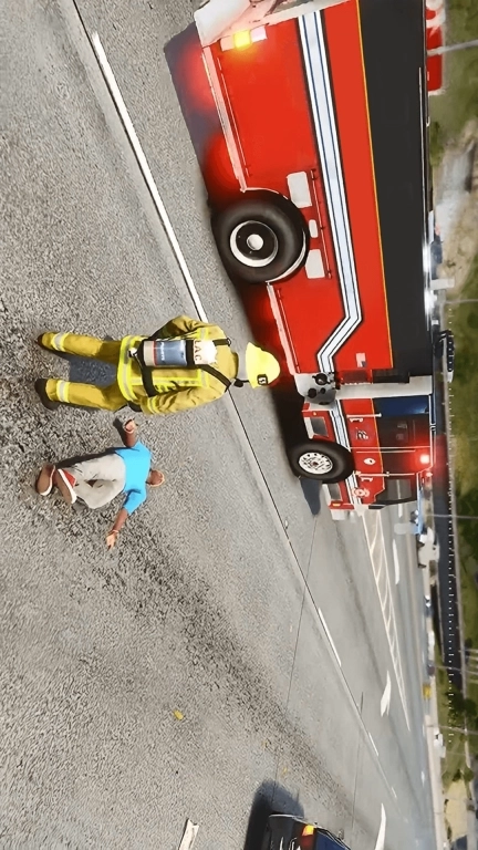 警察故事真实模拟-消防车模拟器