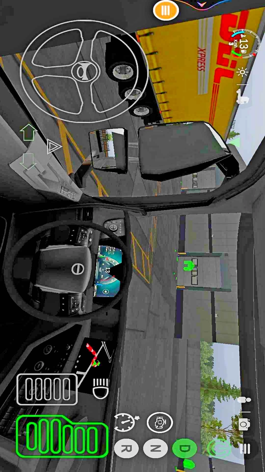 重量型卡车驾驶模拟器