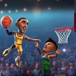 火柴人篮球比赛-单挑大灌篮