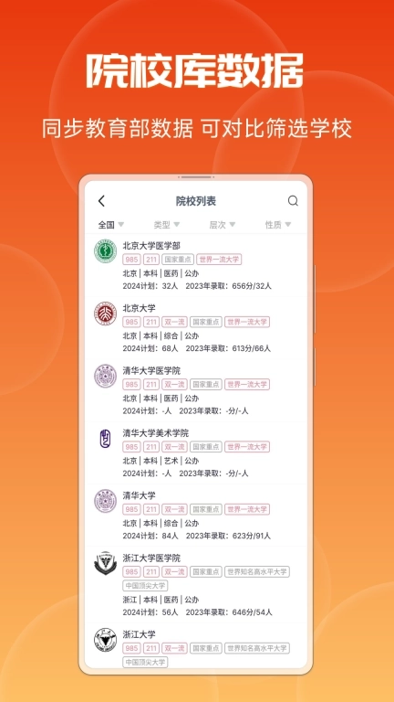 紫川志愿-志愿填报专业辅助工具