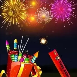 我的梦幻小镇-烟花模拟燃放