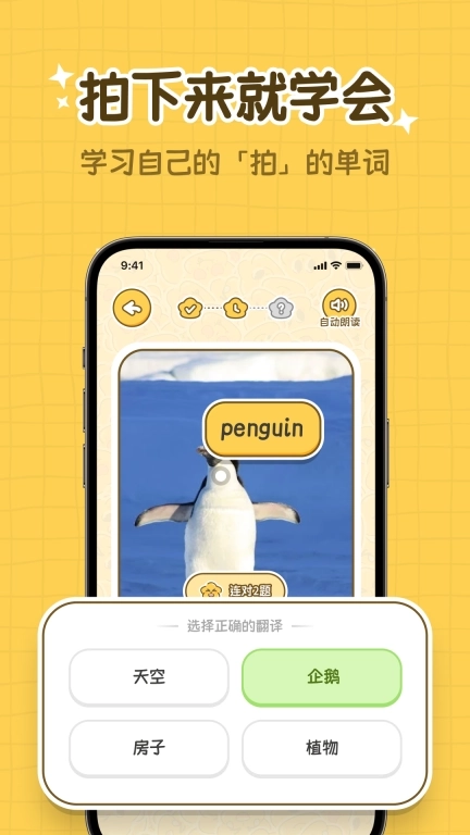 拍拍单词-拍一下学外语