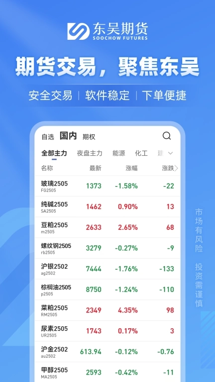 东吴期货通-期货开户交易