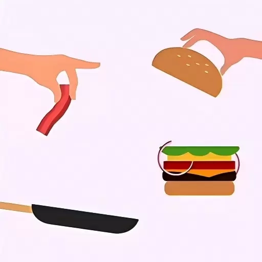 丢肉挑战大师-培根游戏模拟