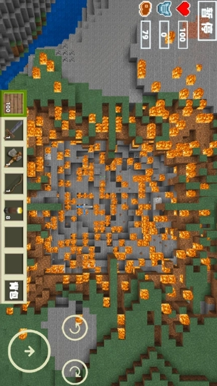 奇幻像素沙盒冒险-沙盒世界破坏解压