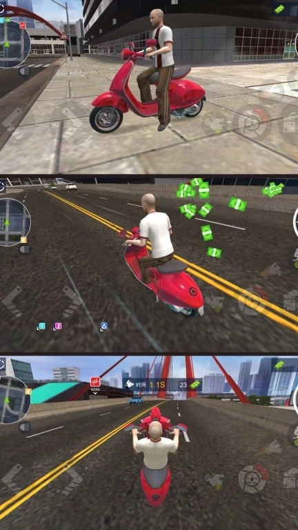 真实驾驶摩托3D