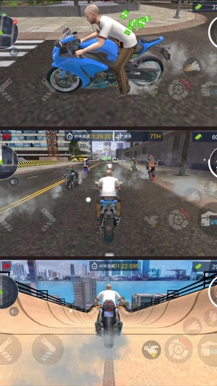 真实驾驶摩托3D