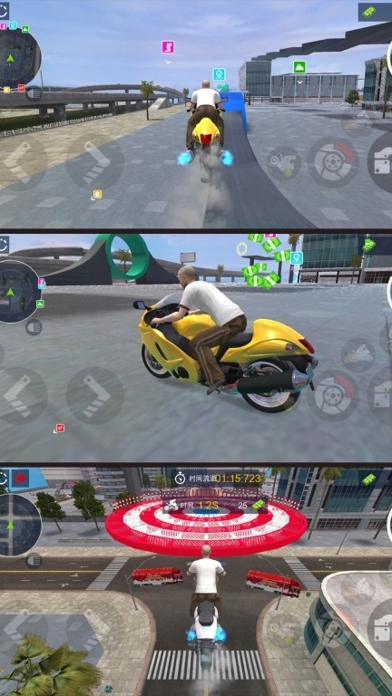 真实驾驶摩托3D