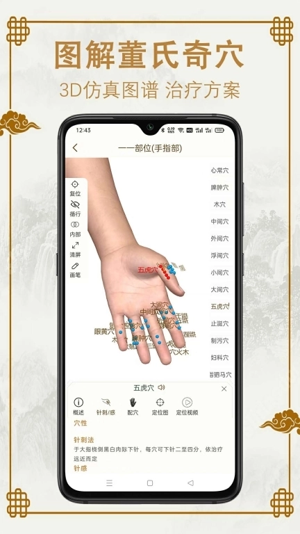 易学中医-针灸穴位学习好帮手