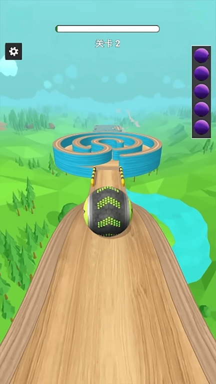 滚球冲刺闯关
