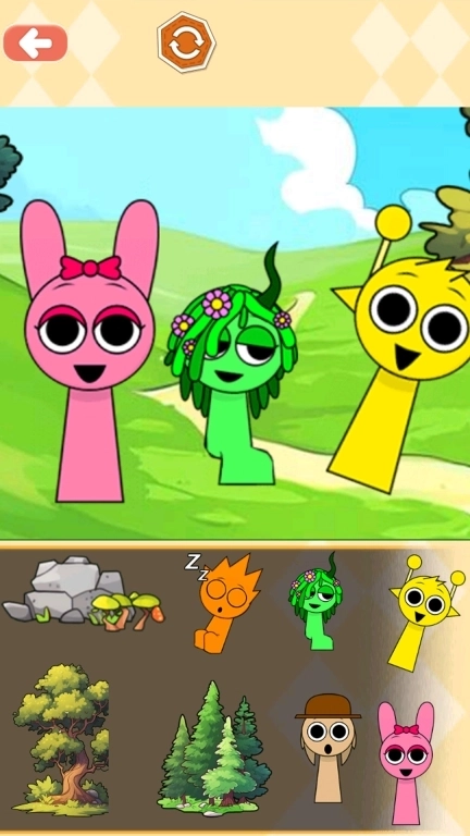 节奏盒子贴纸-安静书手工DIY