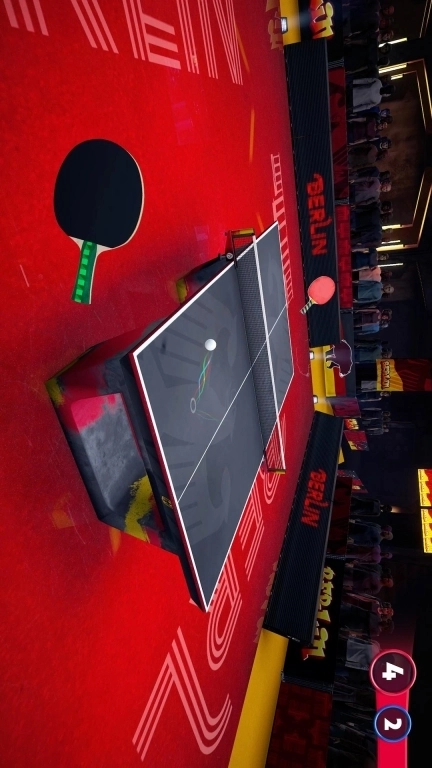 乒乓球双人竞技赛