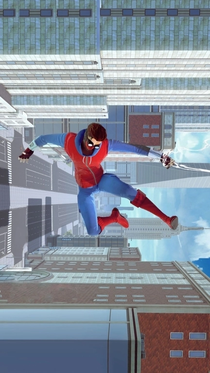 城市战斗蜘蛛人-吐丝英雄