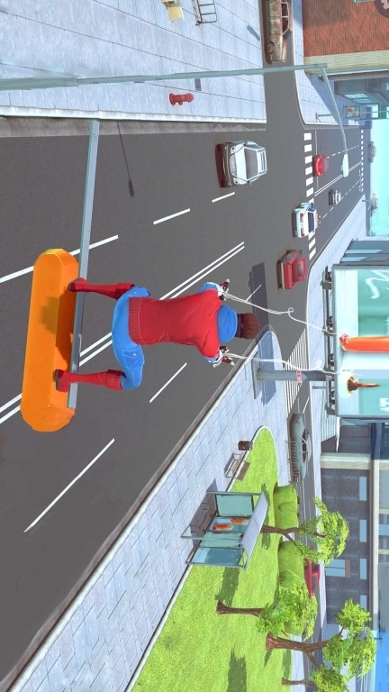 城市战斗蜘蛛人-吐丝英雄