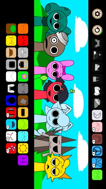 节奏盒子木头人