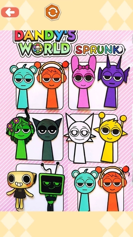 节奏盒子贴纸-安静书手工DIY