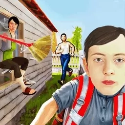 爸爸把我锁在家里了-逃离家暴