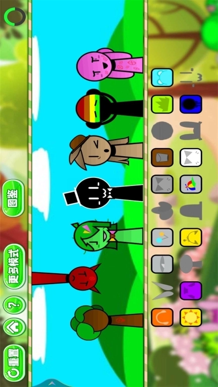 节奏盒子绿色秘境-Sprunki新角色