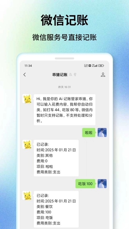 乖猪记账-Ai自动记账对话记账
