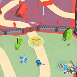 迷你枪战射击-红蓝攻防对决