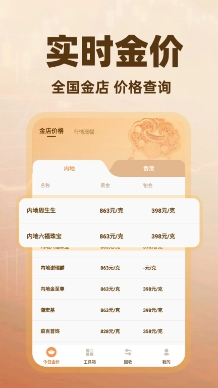 金价查询助手-实时金价掌握
