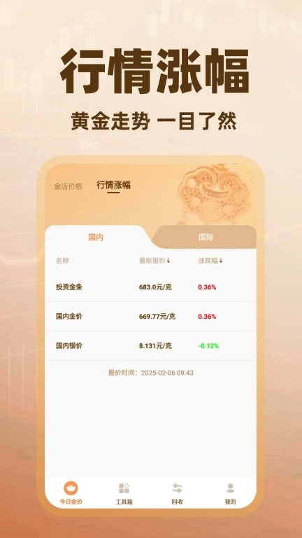 金价查询助手-实时金价掌握