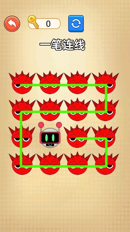 脑洞划线达人-节奏盒子一笔连成线