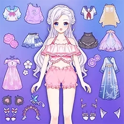 安静书换装打扮