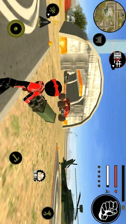 火柴人超级绳索英雄-蜘蛛绳索英雄冒险