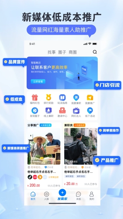 找事-兼职副业通告