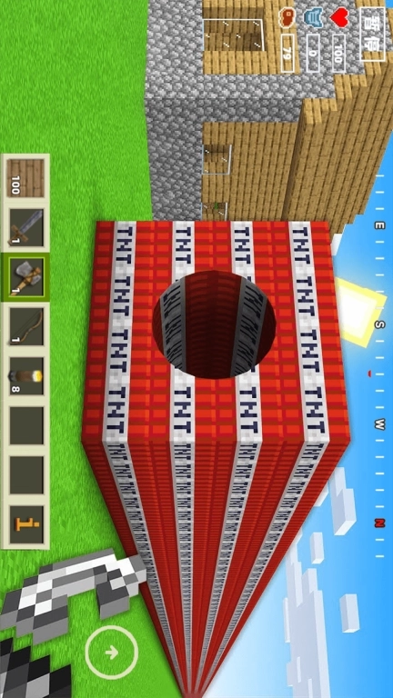 像素TNT破坏-解压破坏沙盒模拟